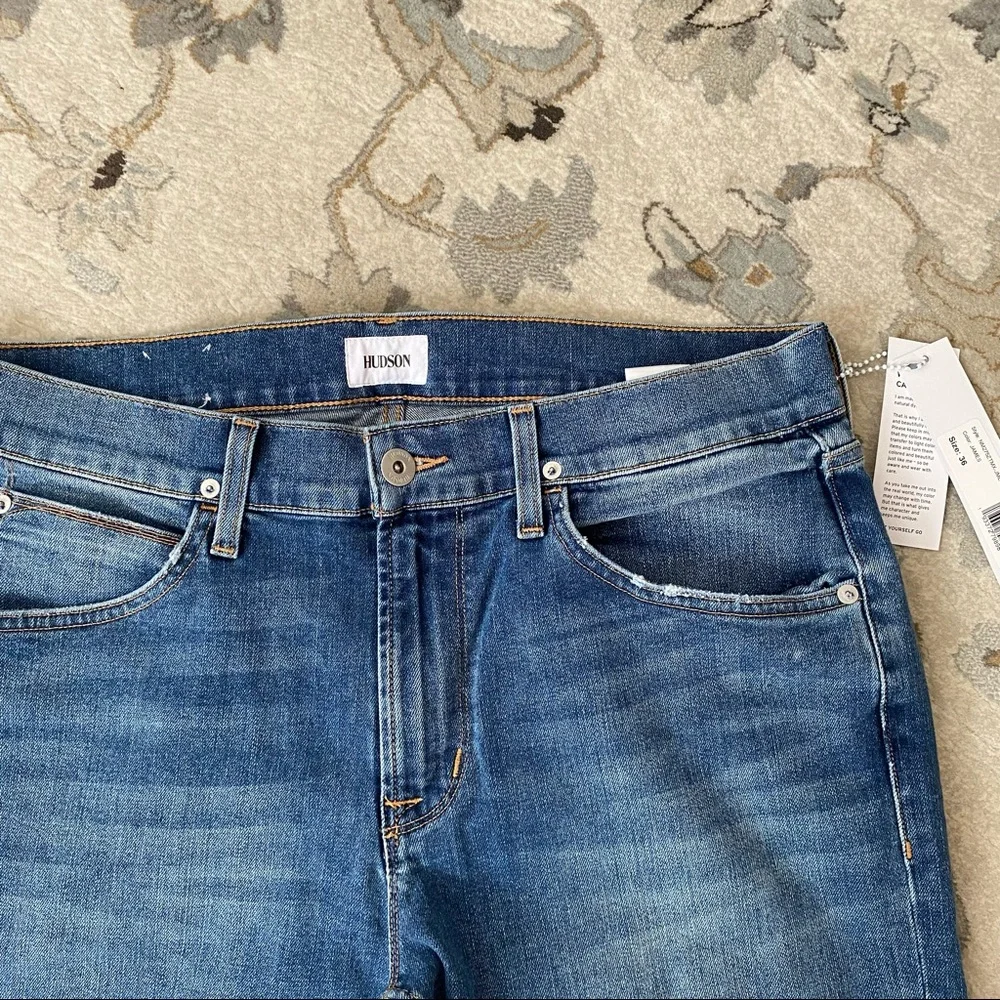 NWT HUDSON BLAKE SLIM STRAIGHT LEG JEANS - Picture 8 of 10